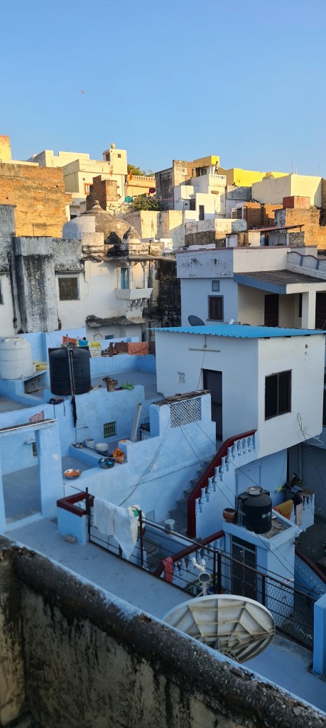 Rooftop view from our accommodation