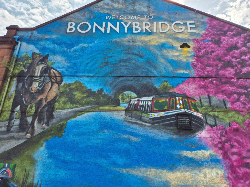 Bonnybridge town art work... perhaps with a small addition